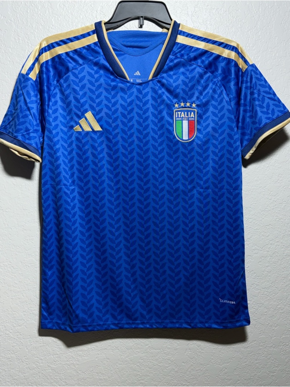 Adidas 2026 Blue and Gold Italy National Team Soccer Jersey